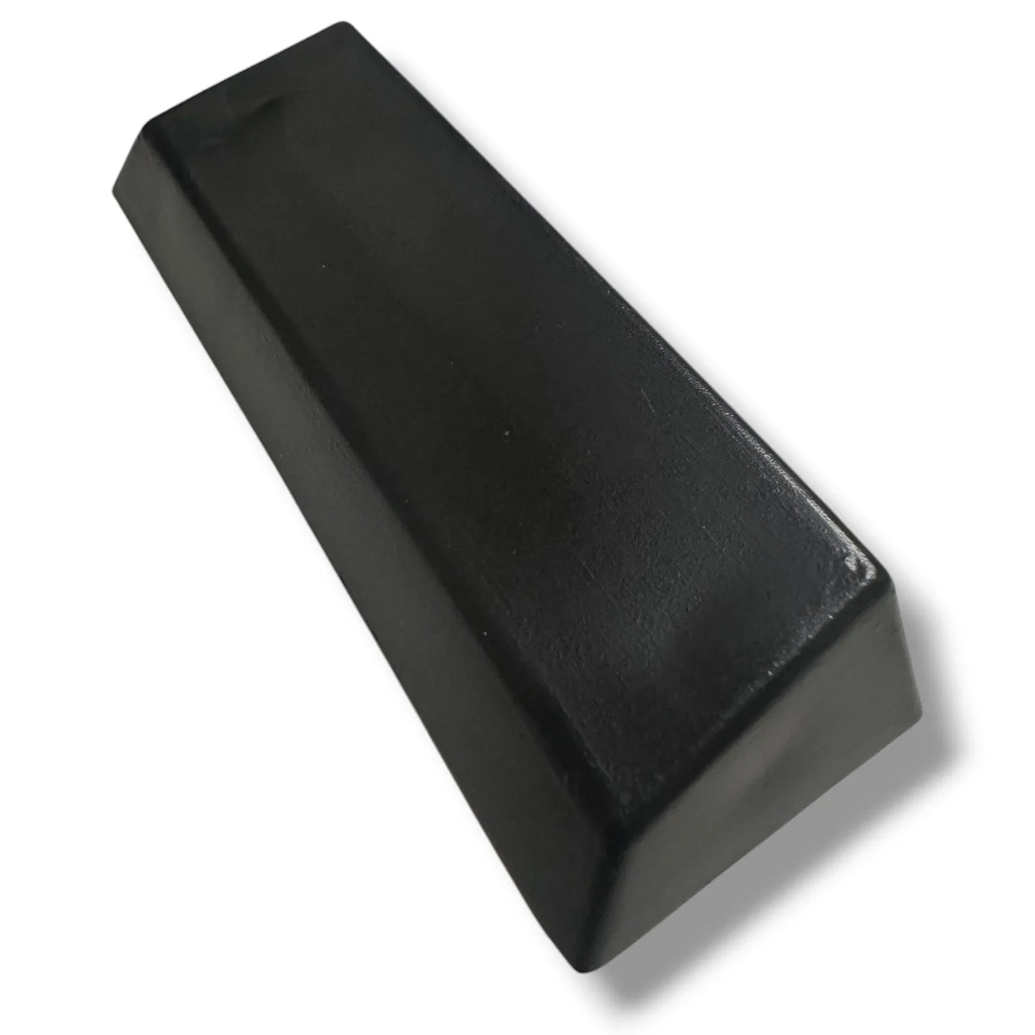 Poignée de meuble rectangulaire en plastic noir 75mm - 10pcs - SQES