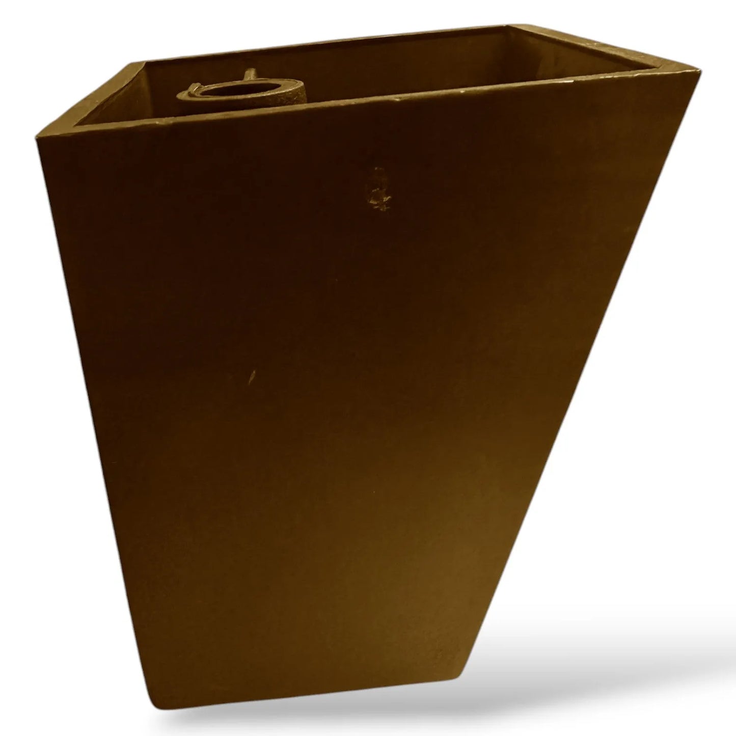 Pieds de meuble inclinée en plastic 70x70 H82mm - Marron - Lot 8pcs - SQES