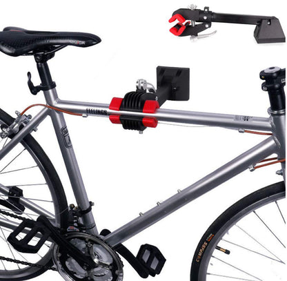 Support Vélo Mural Pliable - Rangement Bicyclette Garage SQES