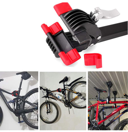 Support Vélo Mural Pliable - Rangement Bicyclette Garage SQES