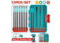 Total JEUX 13 Embouts Longs - 150mm Impact + 3 Douilles Magnétiques