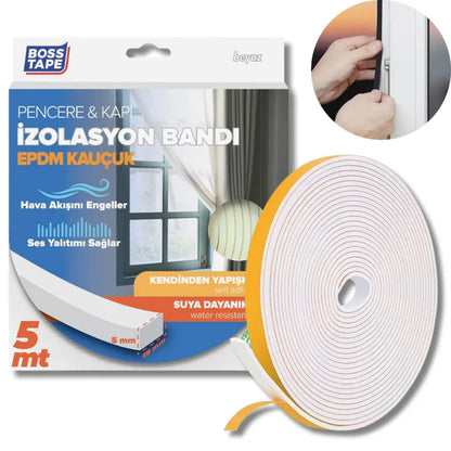 Pack ruban adhésif or 1cm*50m + 3 ruban d'étanchéité blanc 6m - SQES