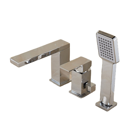 KIT ROBINETTERIE BEC CHROME - 3 TROUS DURA