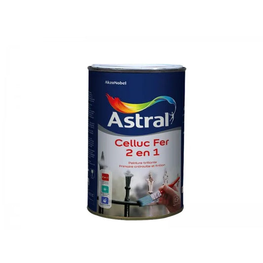 LAQUE CELLUC FER 2EN1 BLANC 1KG ASTRAL - SQES