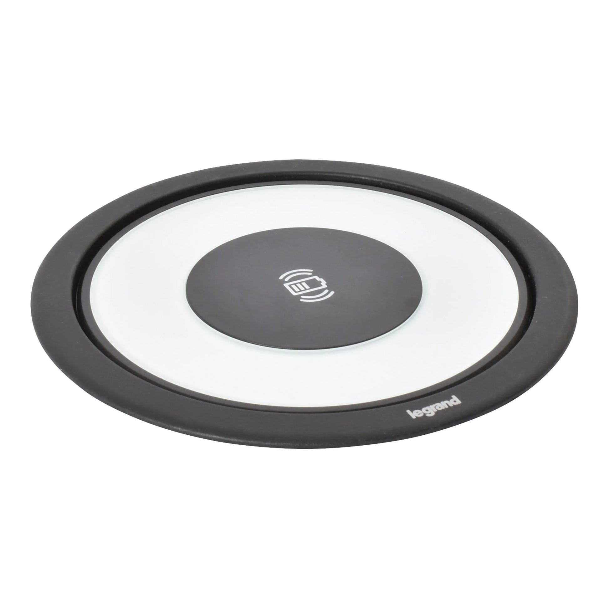 Incara Tower 120 Ø121mm à encastrer dans mobilier avec 4 prises 2P+T, 4 chargeurs USB, sans fils induction et cordon - SQES
