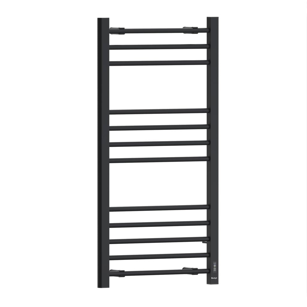 Sèche Serviette Électrique Aluminium 120cm LILY Noir-REF9005