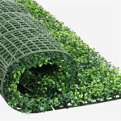 Lot de 10 Panneaux décoratif 3D MAZARA - Mur végétal artificiel - 60*40cm - SQES