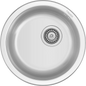 Evier Inox Ø 450 mm - 1 Cuve Ronde Encastrable | Banka Sinks - SQES