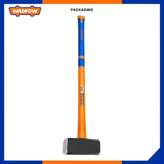 Masse Carrée avec Manche en Fibre - Robuste et Ergonomique - 3 KG - SQES