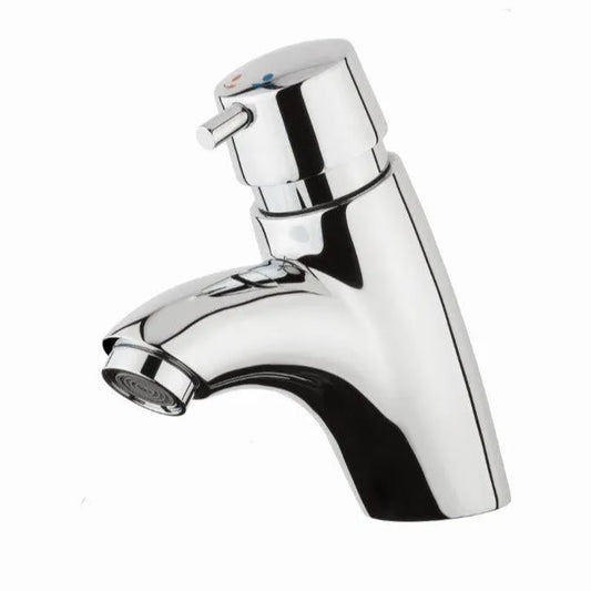 Robinet temporisé 8-12 secondes avec mitigeur progressif – Bouton poussoir 2013 - SQES