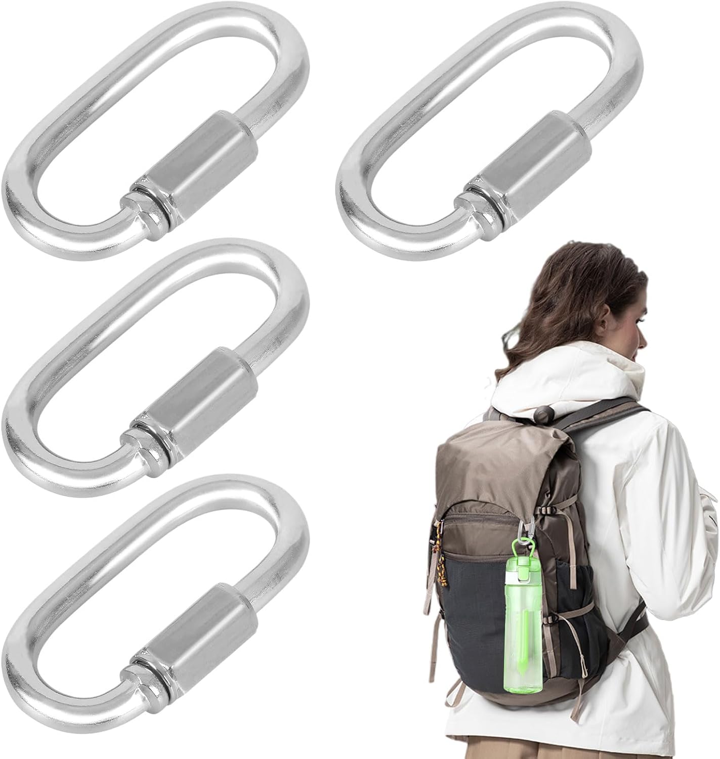 Maillon Rapide Zingué ZG (Lot de 10 pièces)