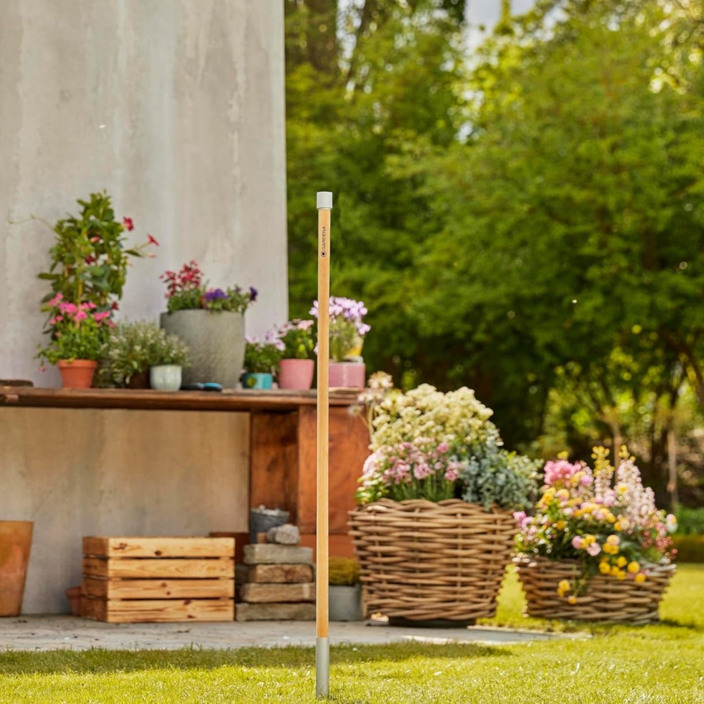 Manche en bois FSC 100% ClickUp GARDENA