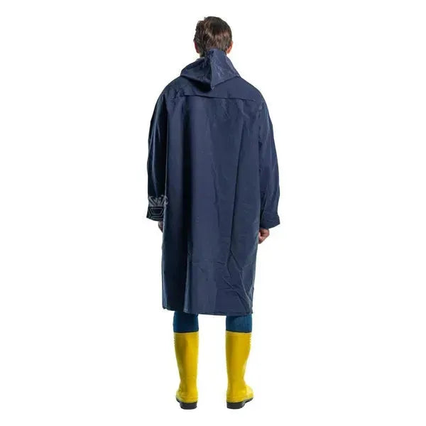 Manteau Imperméable Bleu Marine, Manteau de protection Anti Pluie XXL - SQES