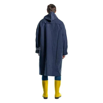 Manteau Imperméable Bleu Marine, Manteau de protection Anti Pluie XXL - SQES
