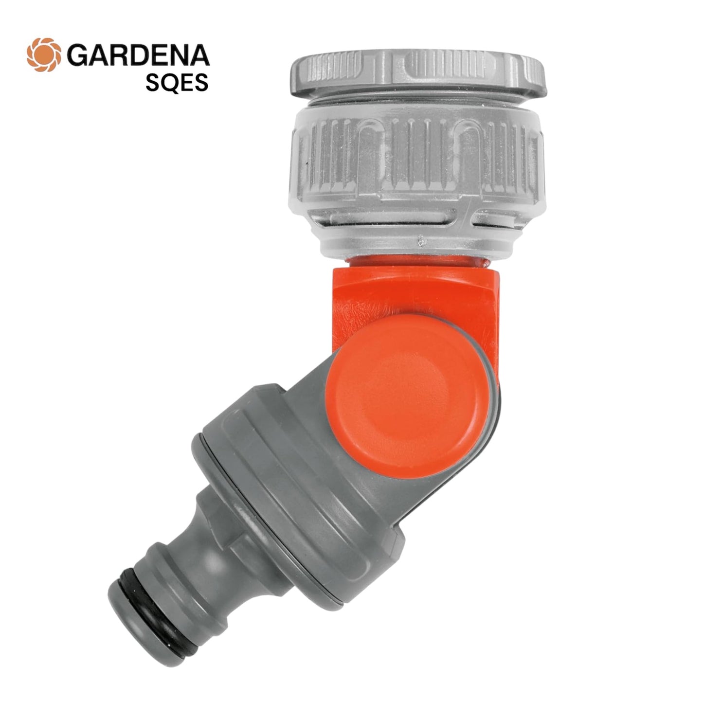 Nez de Robinet Coudé et Régulateur de Débit GARDENA