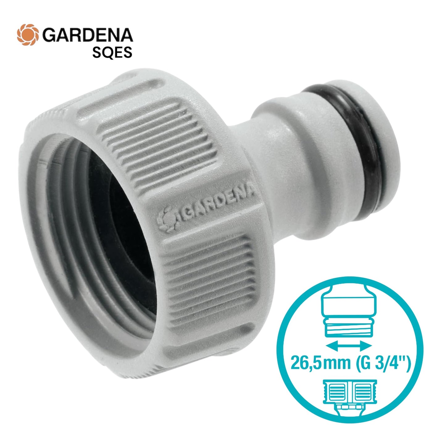 Nez de Robinet 26,5 mm (G 3/4") GARDENA