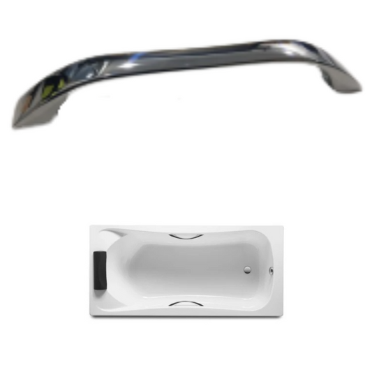POIGNEE ZAMAK CHROMEE (1 PCE) F09-A DURA