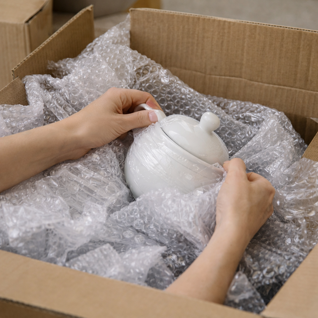 Pack Emballage Complet – Film Étirable + Scotch 100m + Film à Bulles 10m²