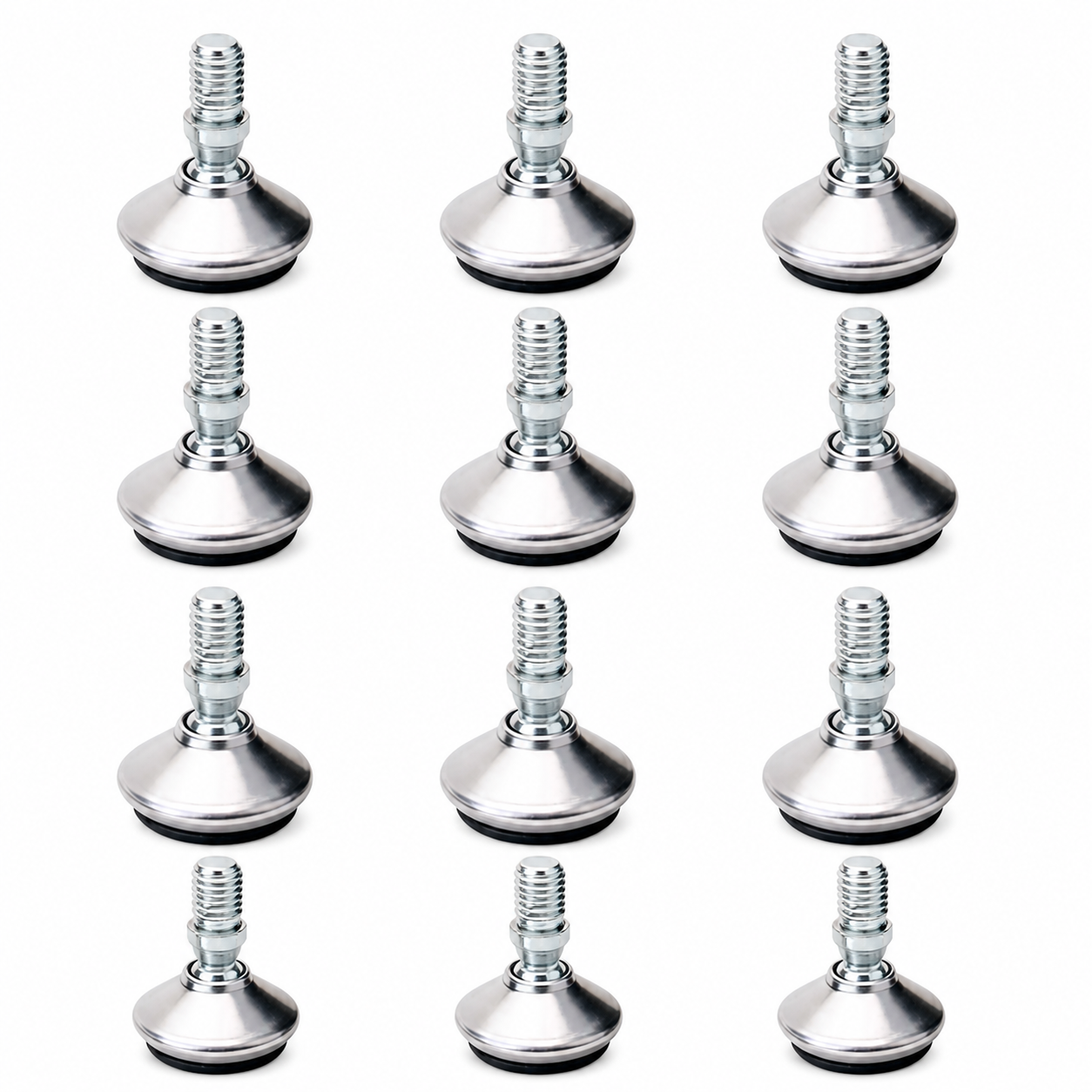 Patin réglable pivot M8x30 AYTUG RF102 - 12 pcs