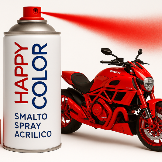 Peinture Spray ROUGE CLAIR 400ml Saratoga - Happy Color 