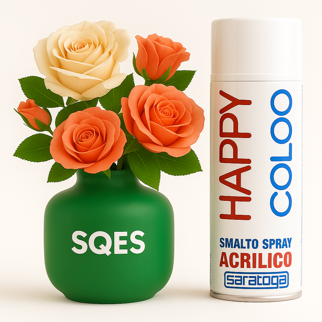 Peinture Spray VERT GAZON 400ml Saratoga - Happy Color
