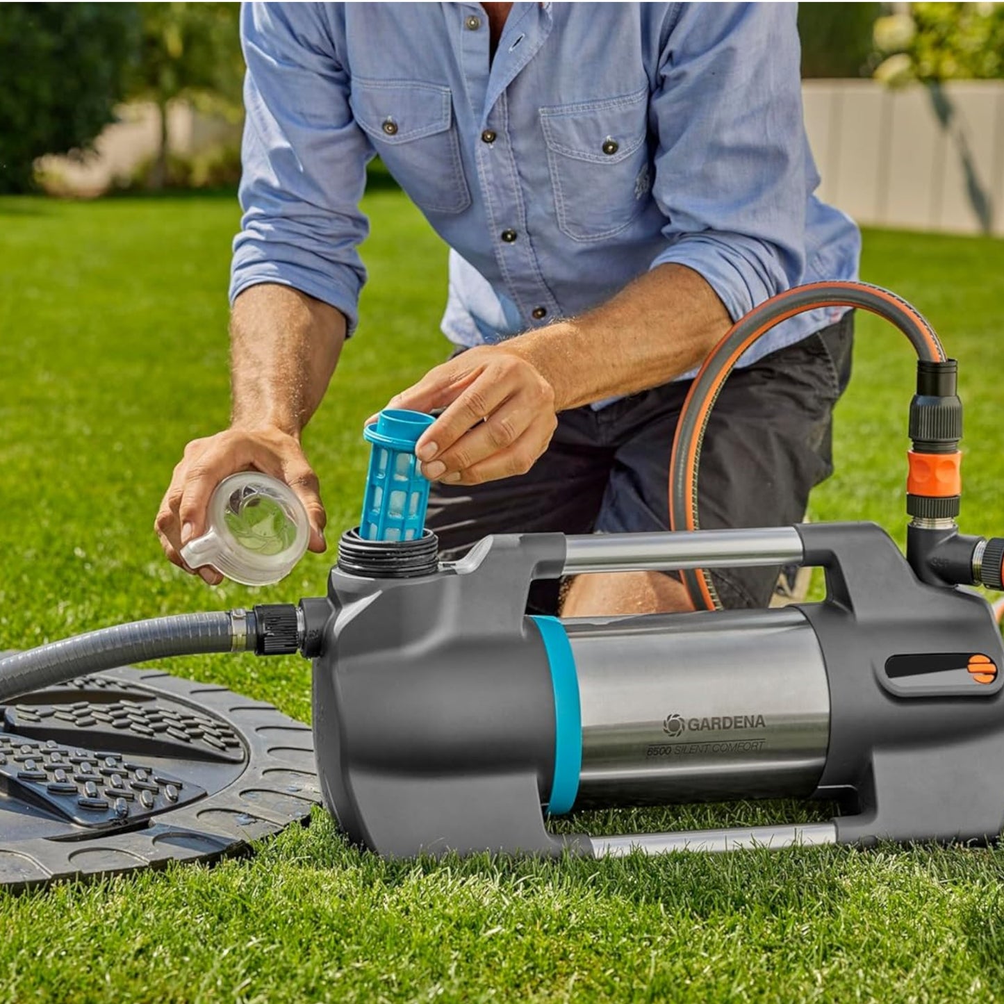 Pompe d'Arrosage de Surface 6500 SILENTCOMFORT GARDENA