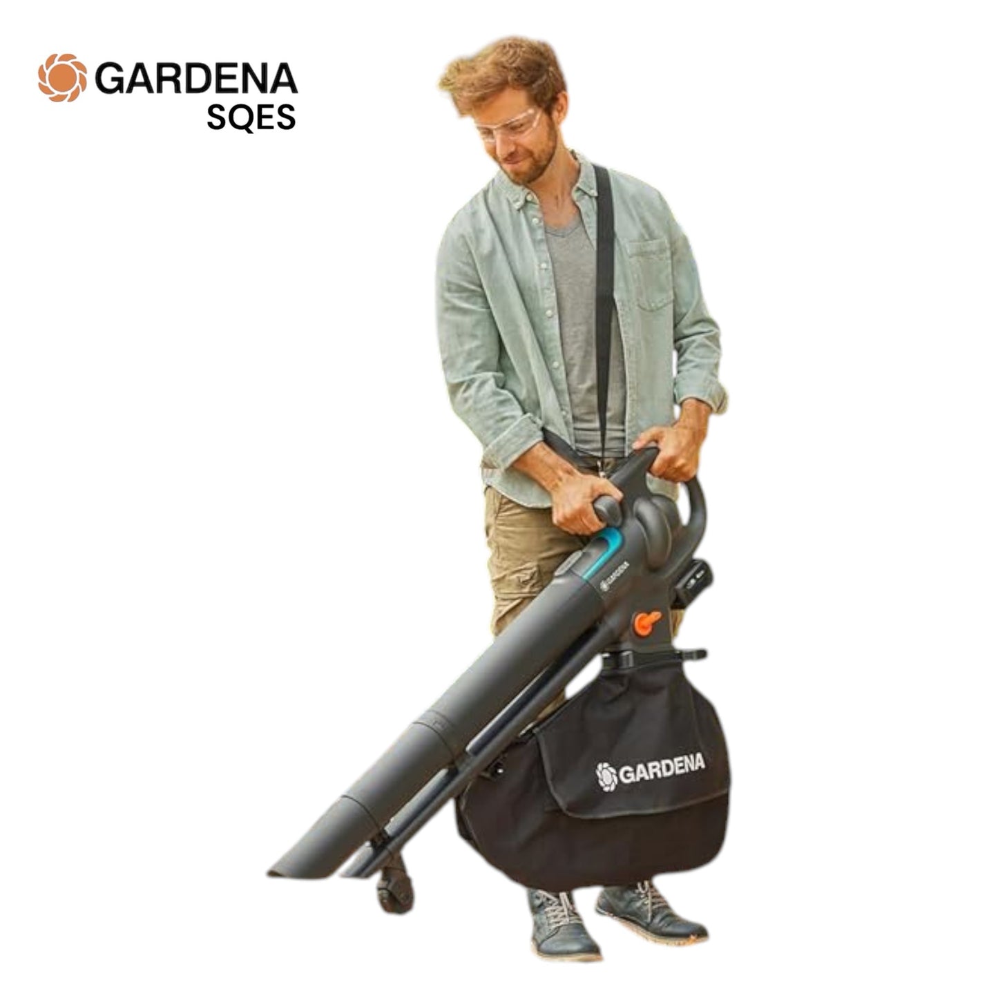 Souffleur à Batterie PowerJet 18 V P4A Prêt à l'Emploi GARDENA