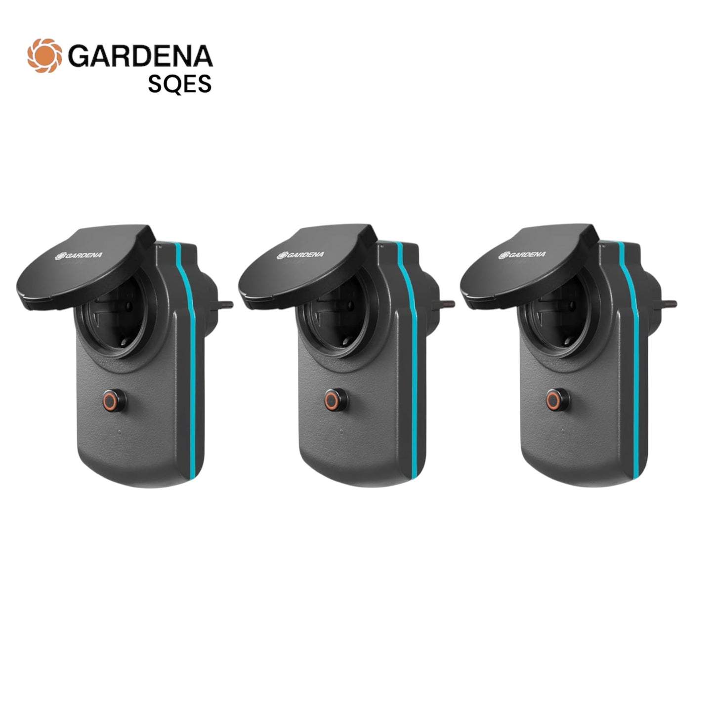 Prises Électriques Connectées SMART POWER Lot de 3 GARDENA