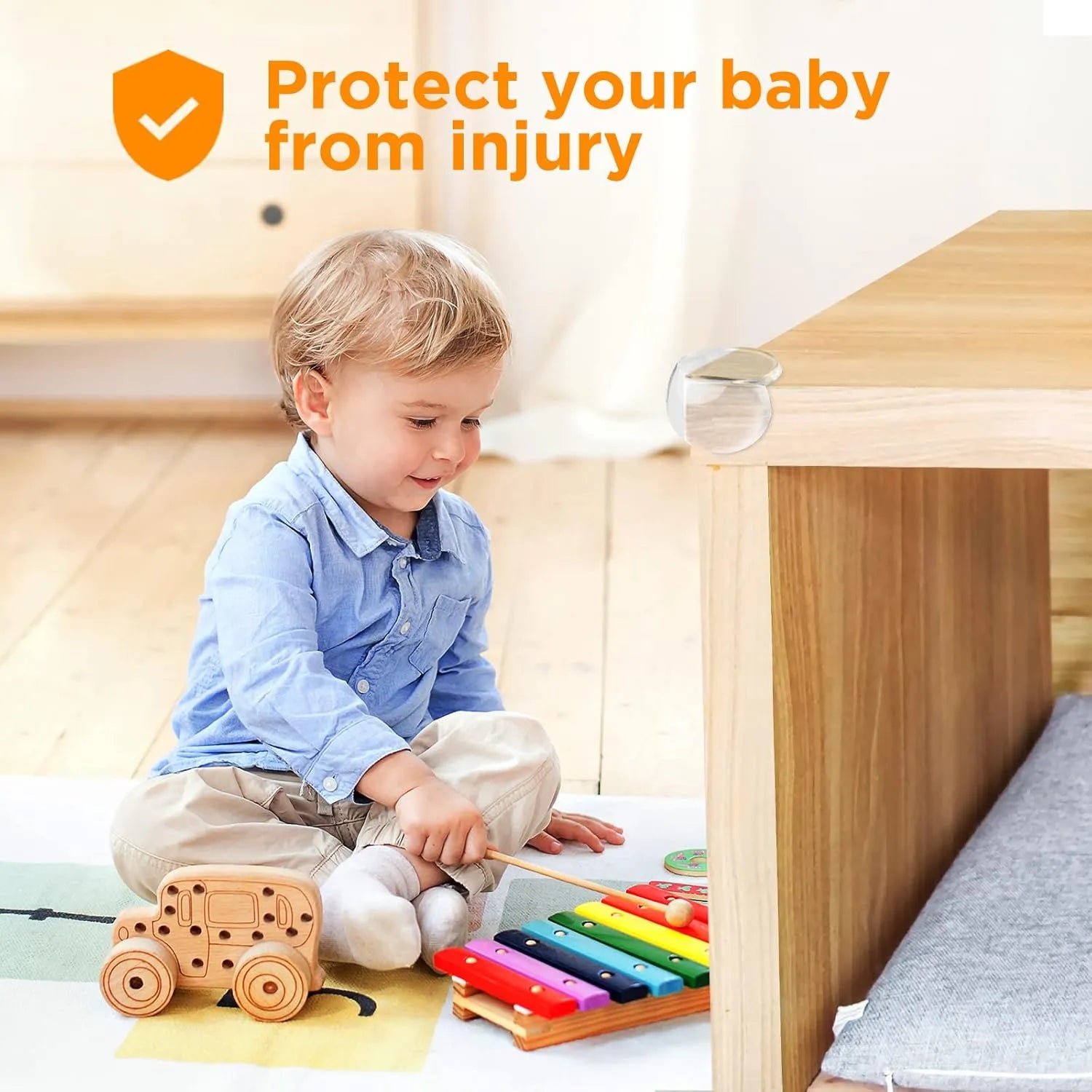 Lot de 4 Protège coin table - Sécurité enfants - Protection pour bébé - SQES
