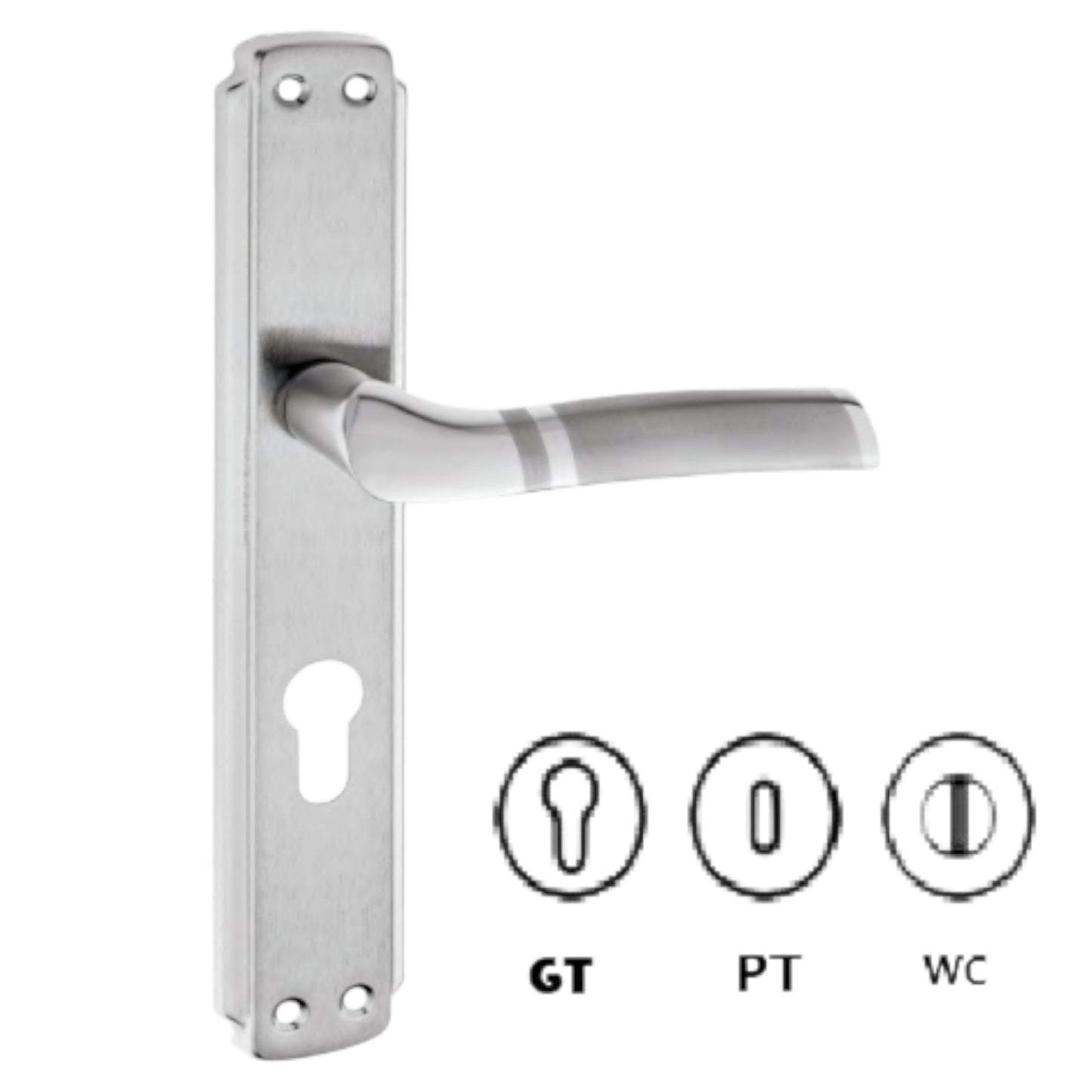 Rive bloc Poignée de porte ATLANTIS