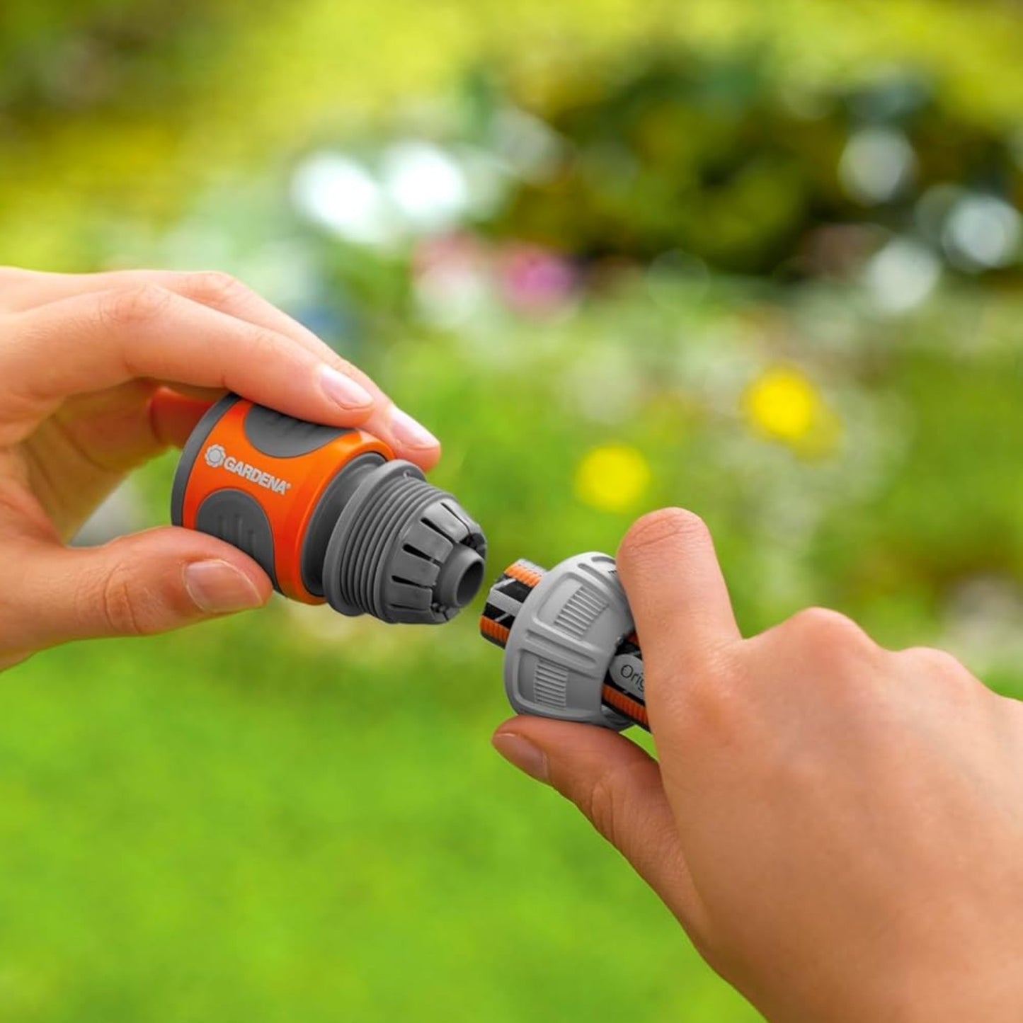 2 Raccord Rapide 13 mm (1/2") et 15 mm (5/8") GARDENA