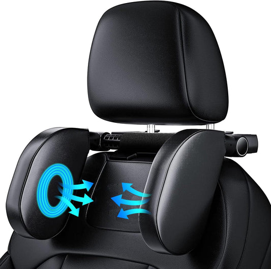 Repose Tète Voiture, Rétractable Et Détachable Appuie Tète Voiture, Réglable à 180° Soutien du Cou Sommeil Appui-tête Latéral de Siège, Convient Aux Enfants Adultes de 
Voyage Appui-tête (Noir) Tunisie