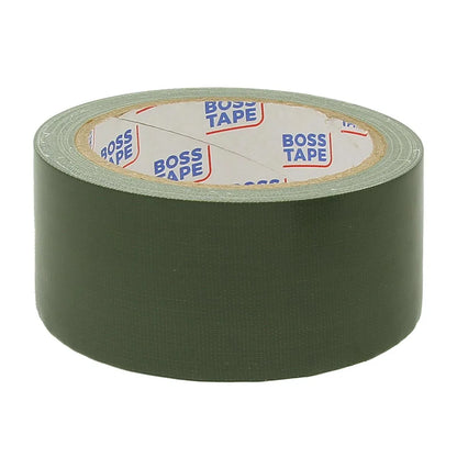 BOSSTAPE Ruban de Réparation étanche, Gaffeur multiusage, Toile américain VERT - SQES
