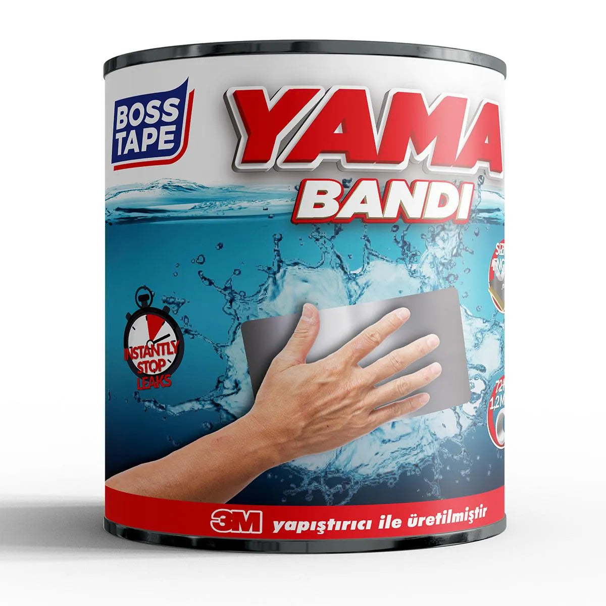 Ruban de raccordement pour tuyau de réservoir étanche 48mmx1.2m BOSS TAPE - SQES