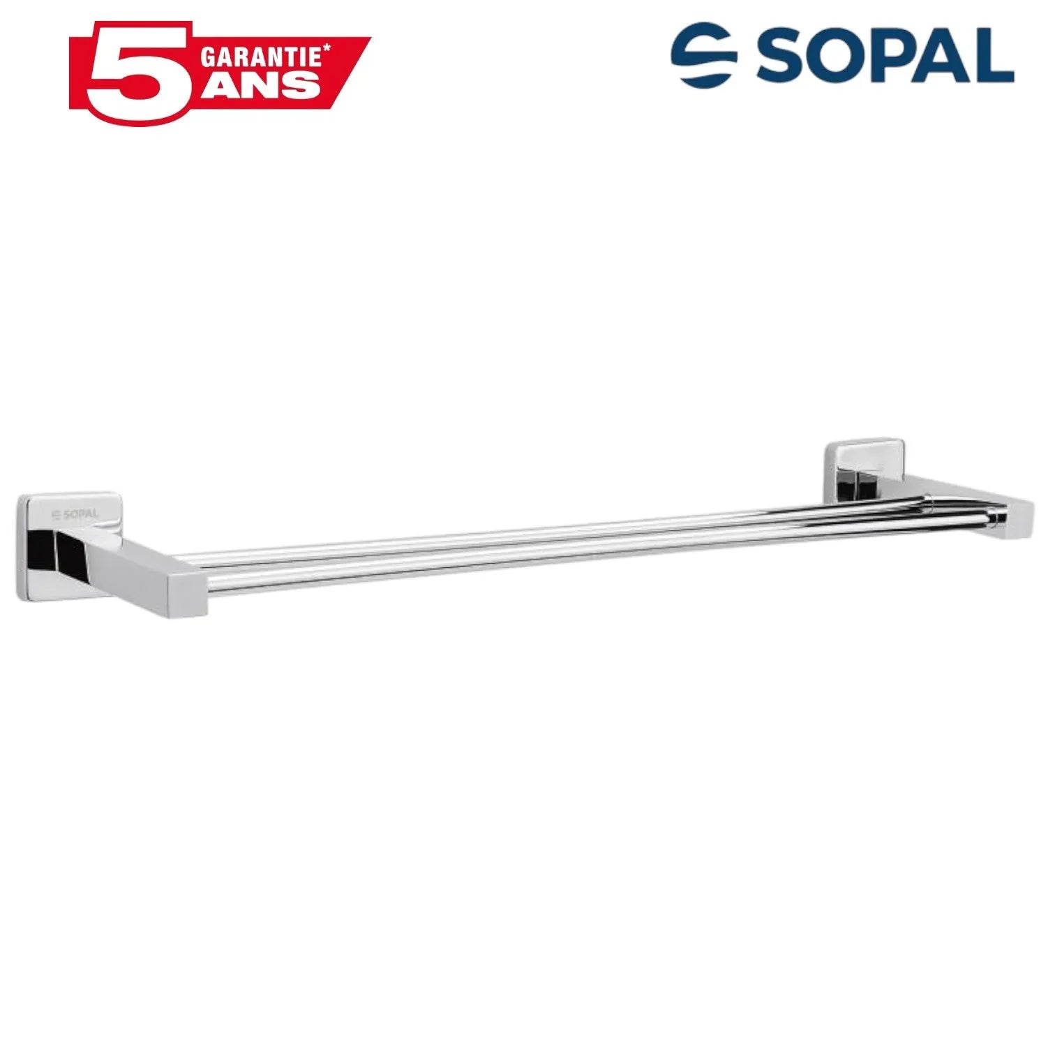 Porte serviettes double Ward - SOPAL SB44A04 - SQES