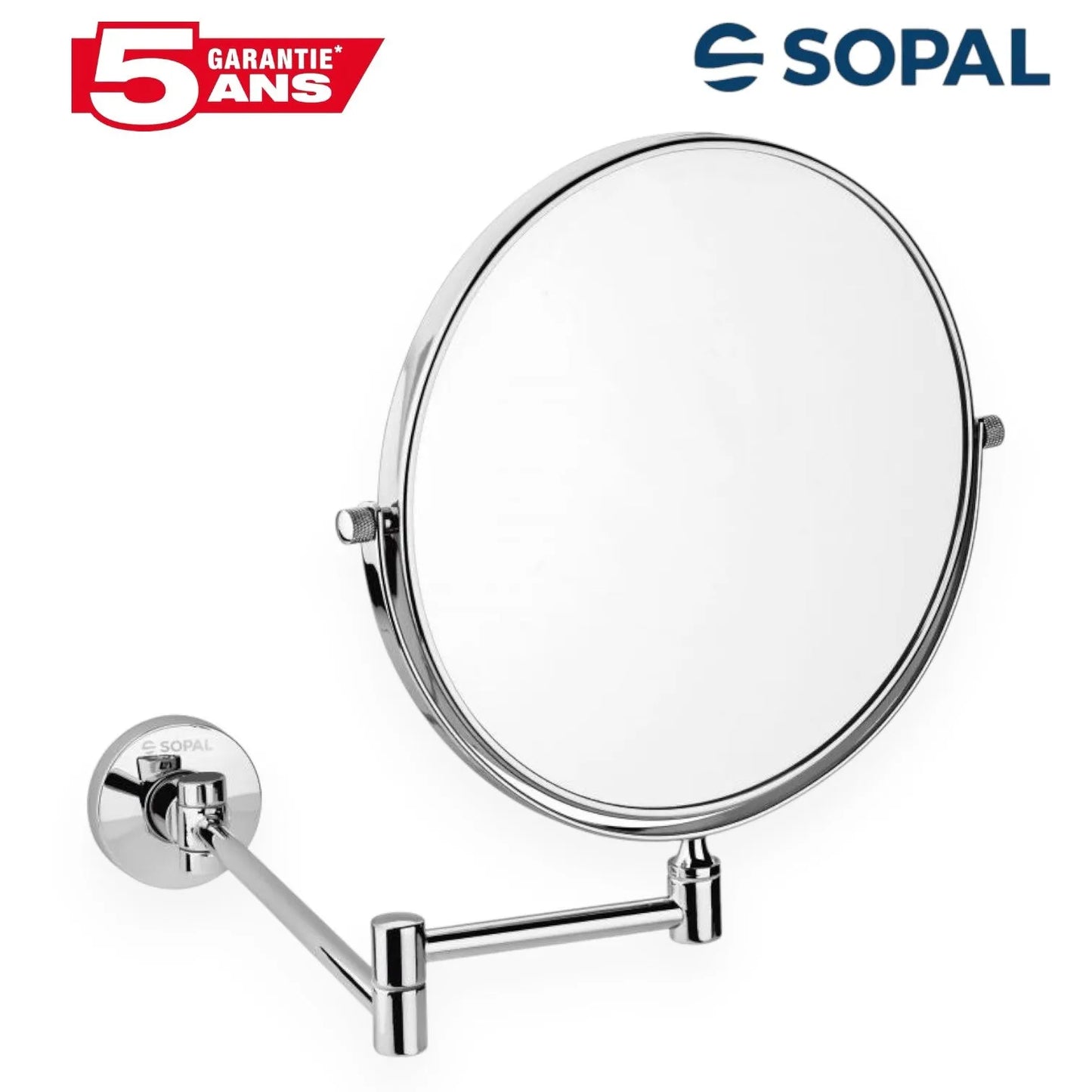 Miroir grossissant mural double face - SB89A04 - SQES