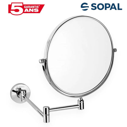 Miroir grossissant mural double face - SB89A04 - SQES