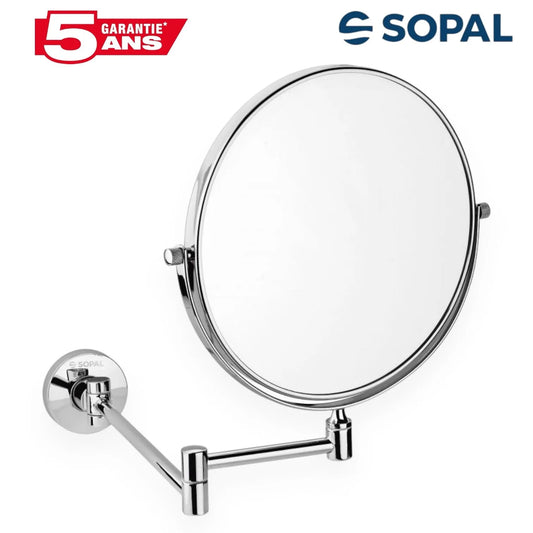 Miroir grossissant mural double face - SB89A04 - SQES