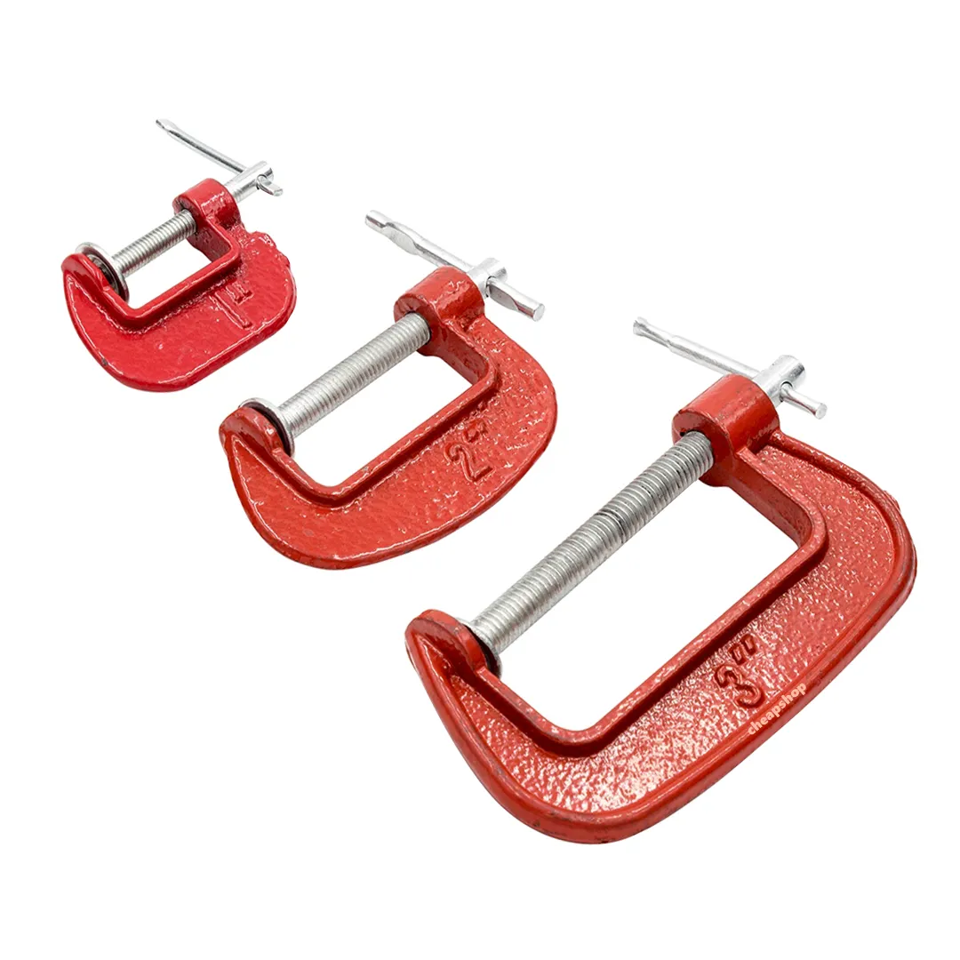 Serre joints - G Type dispositif de serrage - 25mm , 50mm , 75mm. - SQES