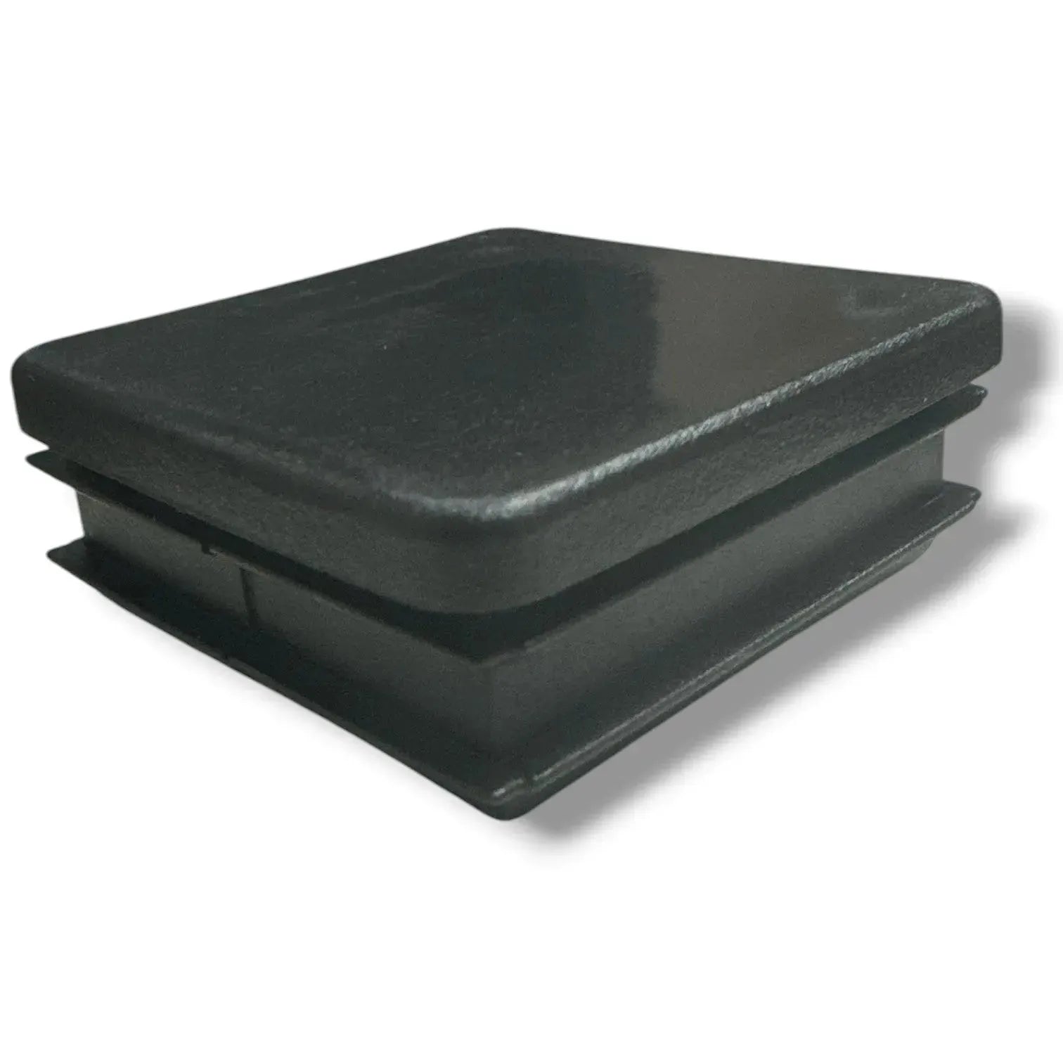 Embout Carré pour meuble - 20 bouchons tube 40mmx40mm NOIR - SQES