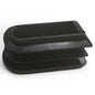 Embout ( Semi Ovale ) pour bouchon de meuble - 20 pcs 40mmx20mm NOIR - SQES