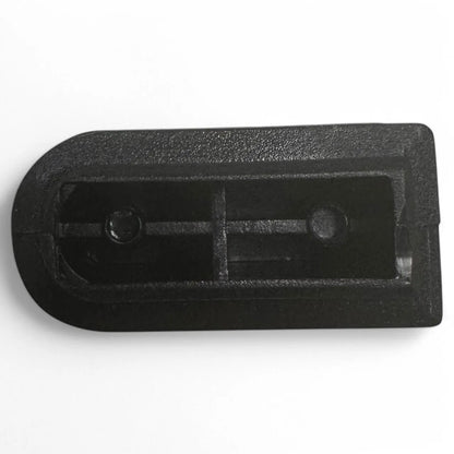 Embout ( Semi Ovale ) pour bouchon de meuble - 20 pcs 40mmx20mm NOIR - SQES