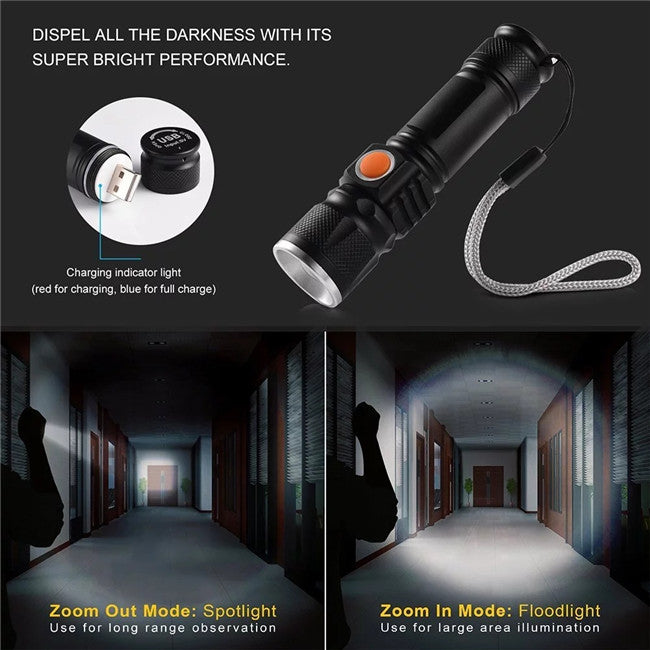 STEG TUNISIE lampe torche 