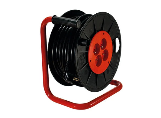 Enrouleur de 3 prise 2P+T - Câble 3 G 1.5 mm 2 - 40M - SQES