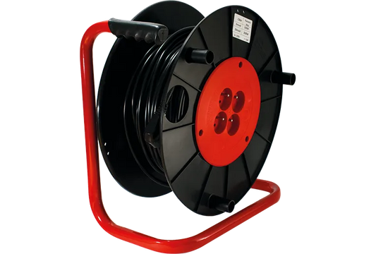 Enrouleur de 4 prise 2P+T - Câble 3 G 1.5 mm 2 - 50M - SQES