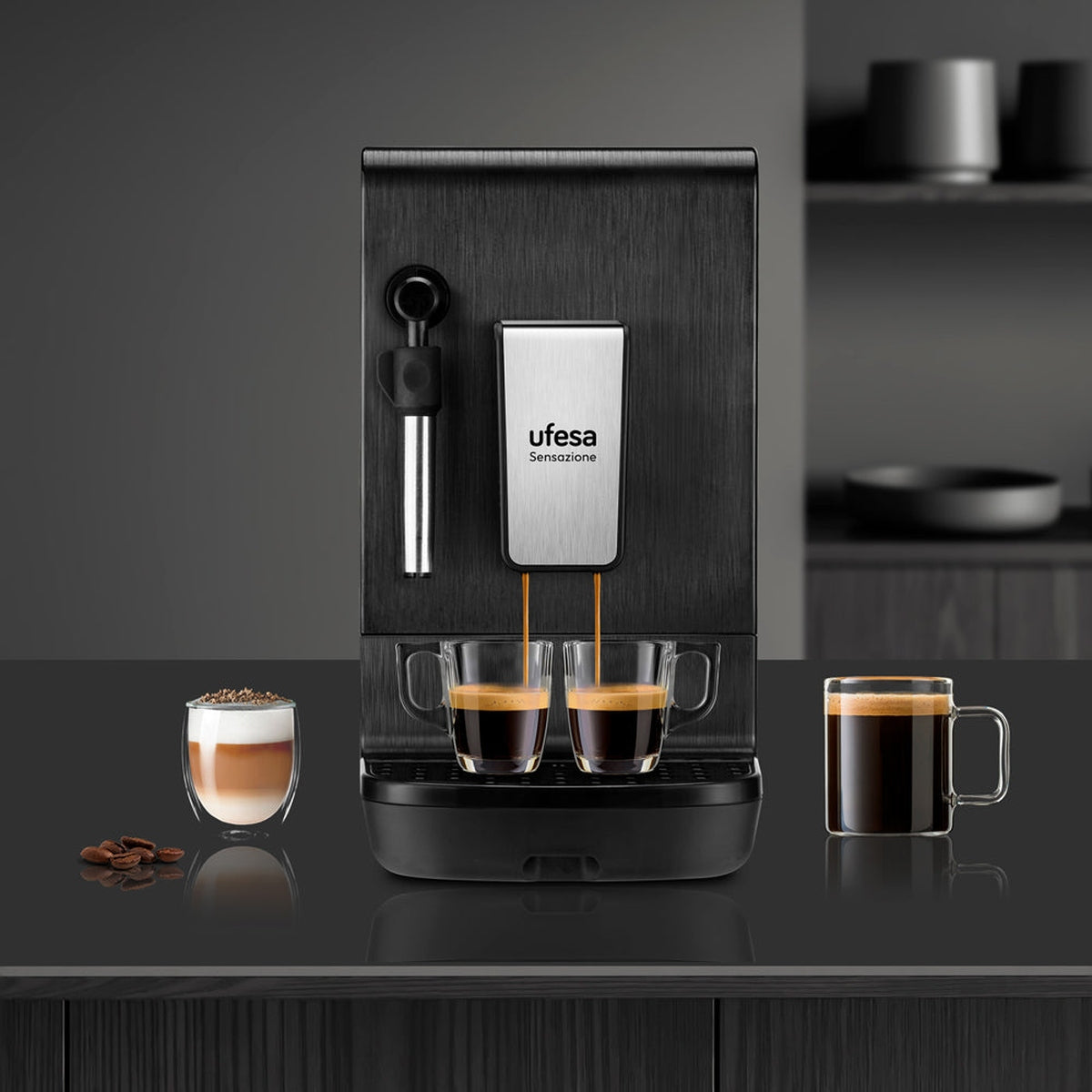 Ufesa Machine à café super automatique Sensazione