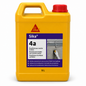 Sika®-4a bidon 2L, activateur accélérant prise rapide ciment. Étanchément venues d'eau, enduits surfaces ruisselantes, protection eaux agressives. SQES Tunisie.