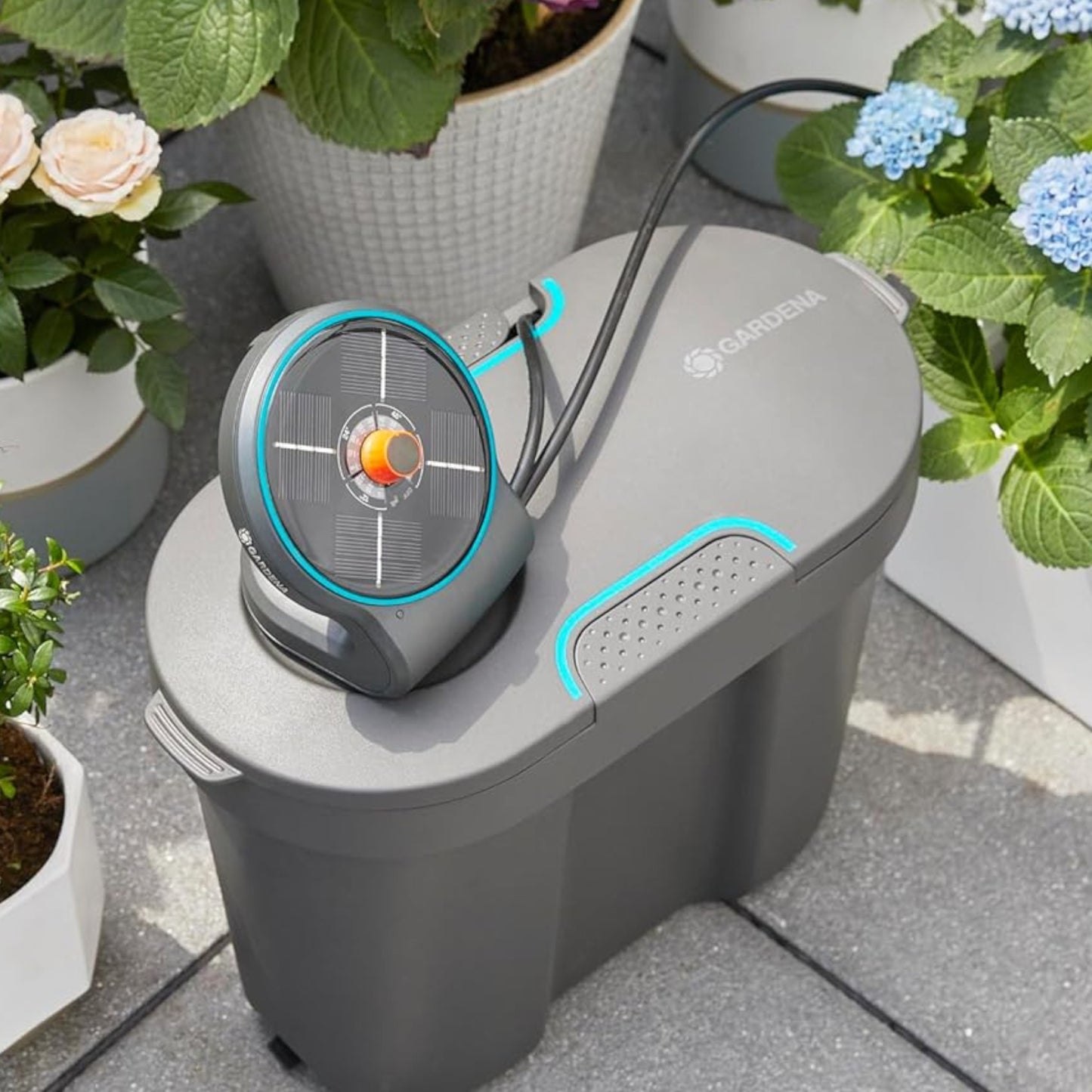 Solution d'Arrosage Automatique avec Réserve d'Eau GARDENA