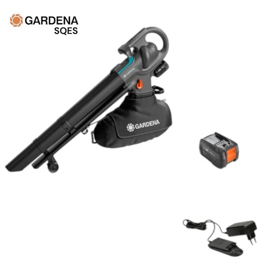 Souffleur à Batterie PowerJet 18 V P4A Prêt à l'Emploi GARDENA