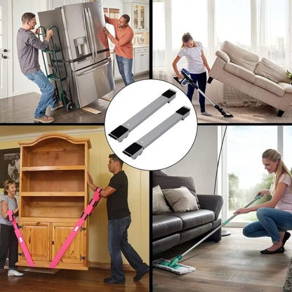 Support Extensible Mobile - Extensible - Réglable Avec Frein pour machine à laver ou le réfrigérateur - 70cm - SQES